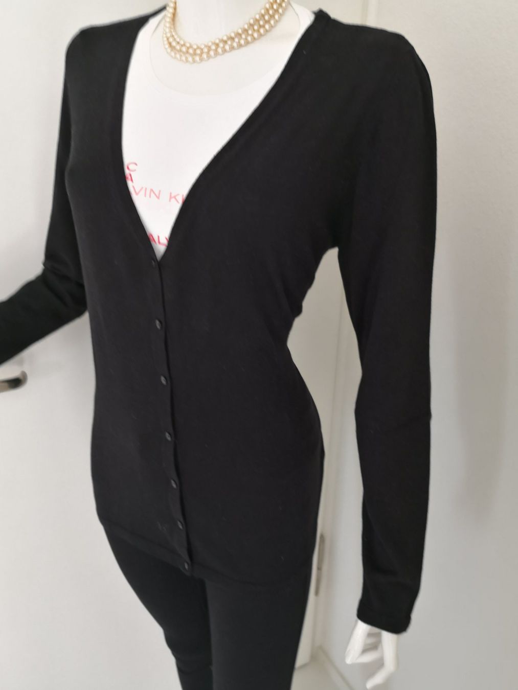 S.Oliver Giacche: 🤩S.OLIVER STRICK-JACKE SCHWARZ – Usato da Olten venduto da Naja-Twins-Twins 3