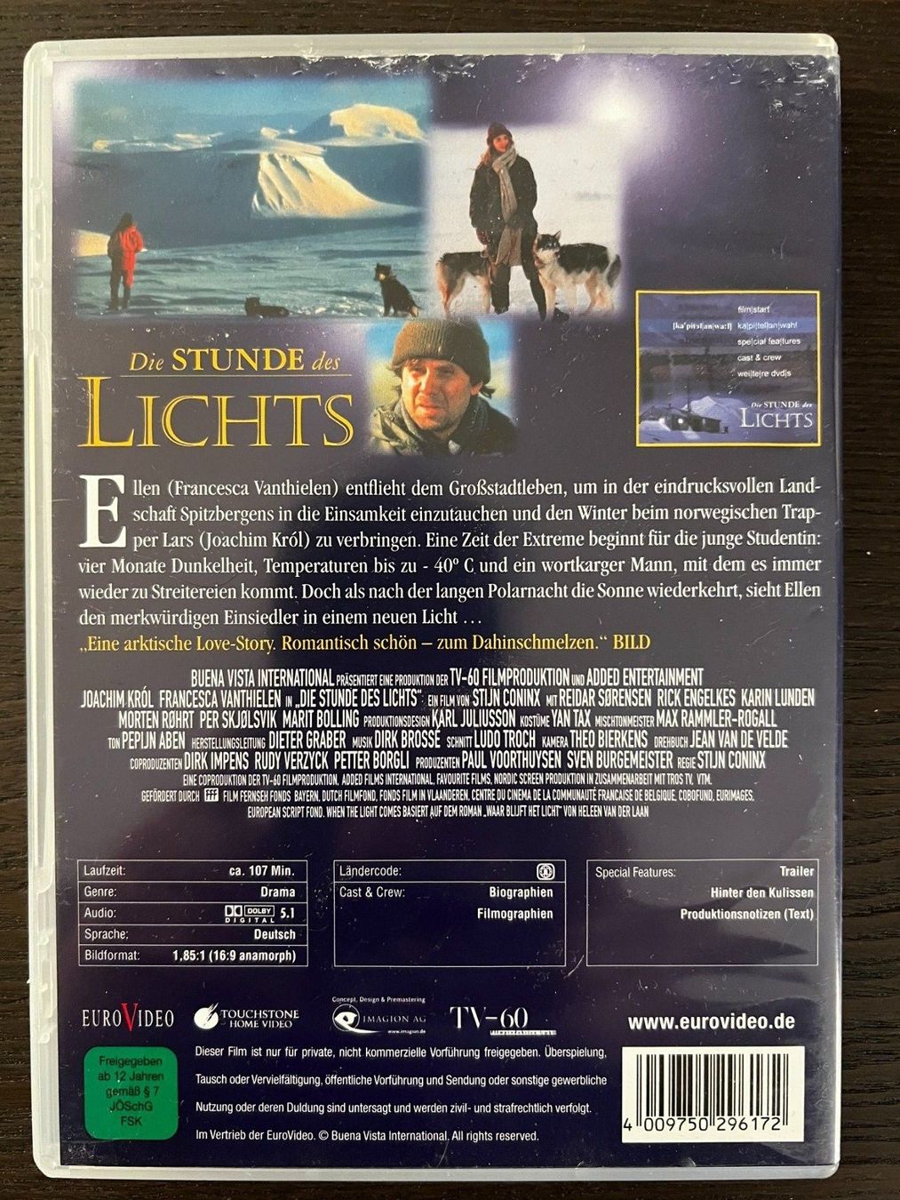 Tous les DVDs: Die Stunde des Lichts – D'occasion à Zürich par FilmFreunde 1
