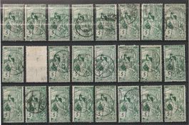 Lot 77C  UPU 1900, gestempelt