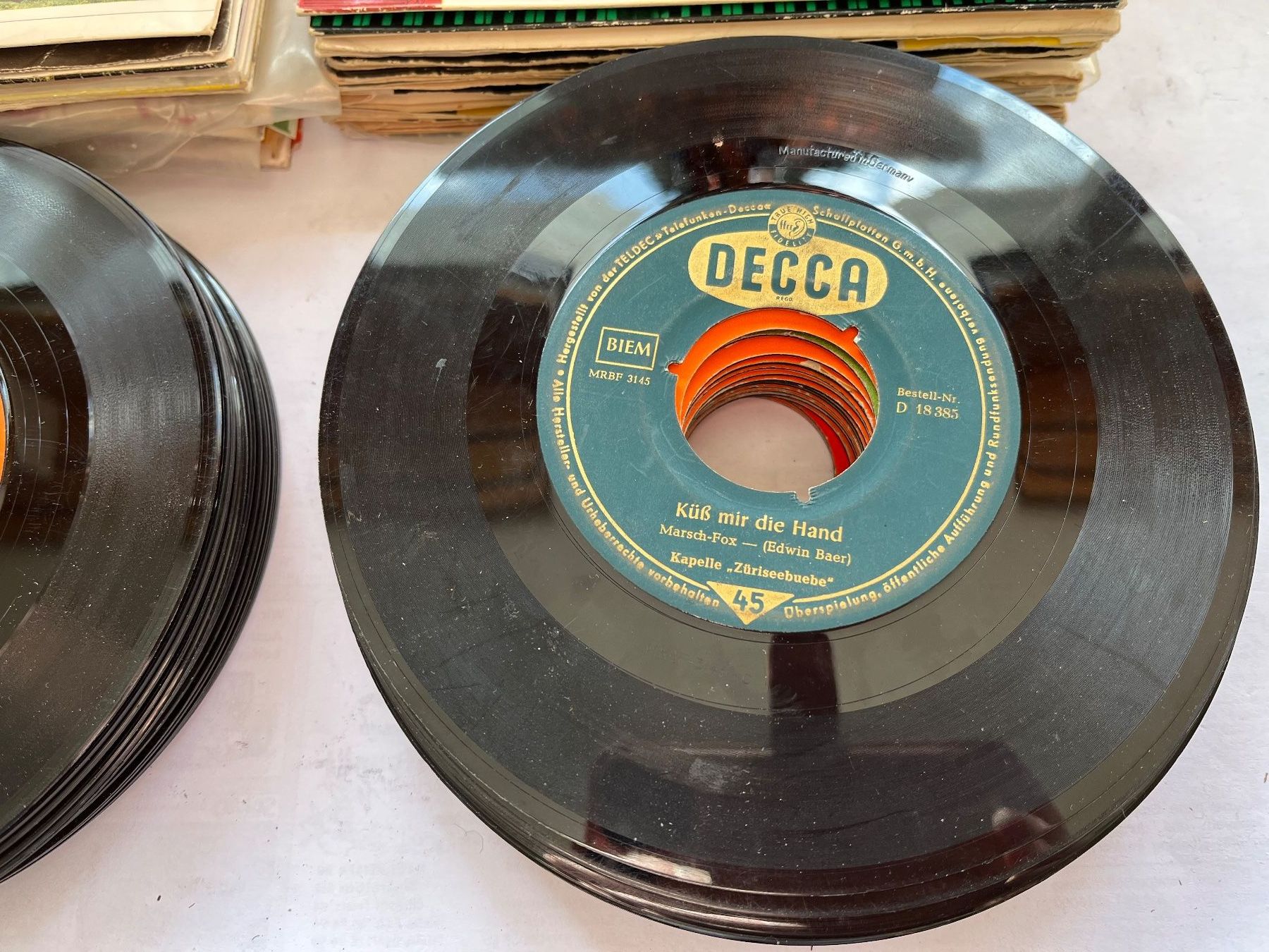 Dischi in vinile: Alte Schallplatten 45 U/min. – Usato da Küblis venduto da hypofacto 6