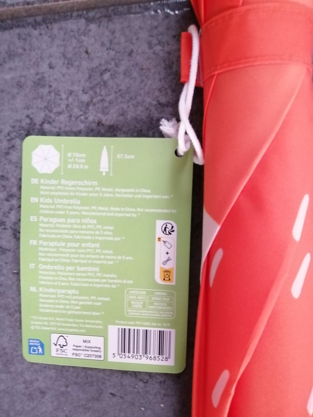 Altro per bambini: Kinder Regenschirm Fuchs – Nuovo e nell'imballaggio originale da langenthal venduto da Jordi04 2