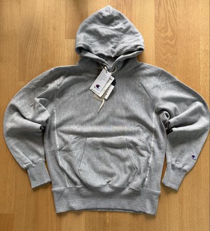 Sweat à capuche Champion Reverse Weave -Gris -Neuf #LH5 