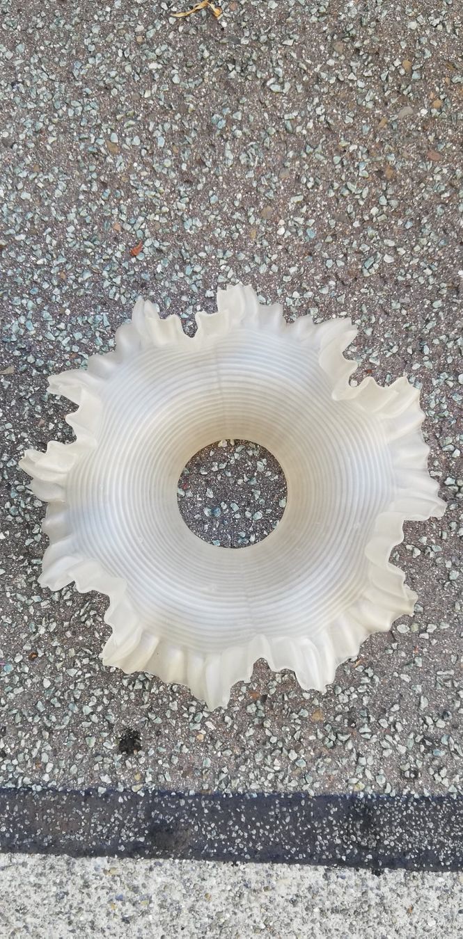 Paralumi: Alter Lampenschirm aus Glas – Usato da Thun venduto da Matthias72 3