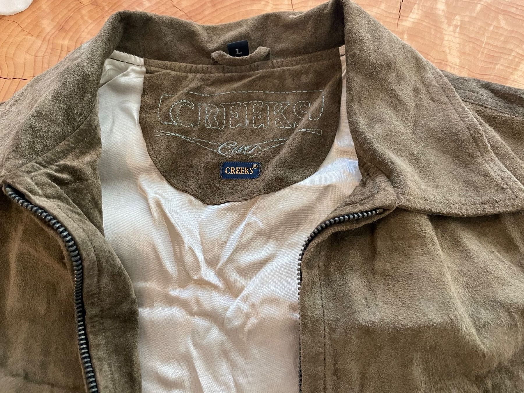 Giacche: Wunderschöne wildlederjacke von CREEKS / Veste en daim – Usato da Zürich venduto da AnnaSa 6