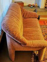 2,5er Sofa Schweizer Fabrikat ARS / altrosa Textil
