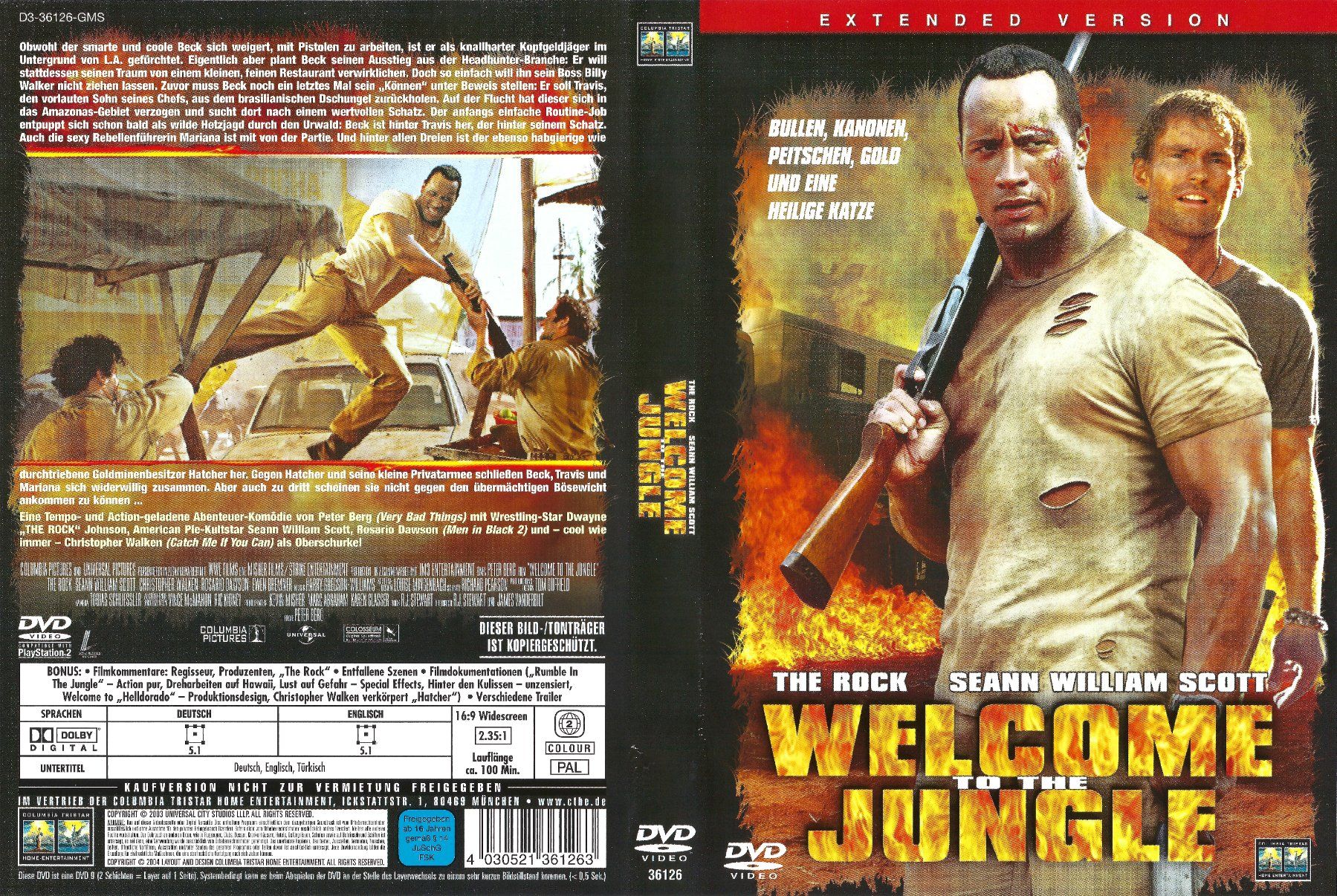 Tutti i DVDs: Welcome to the Jungle – Usato da Zürich venduto da Cineasten