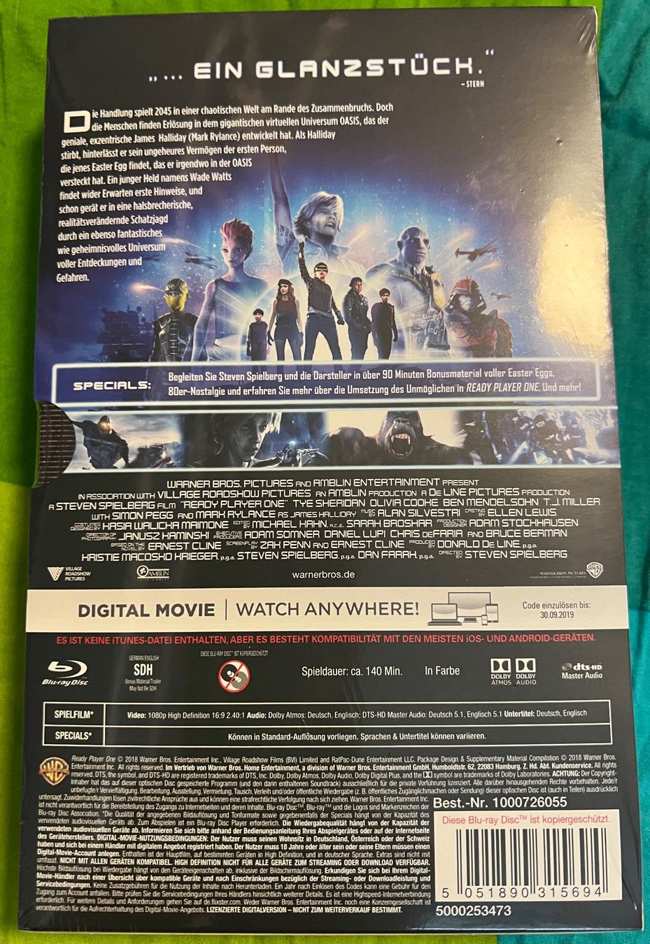 Tutti i DVDs: Ready Player One VHS Edition OVP – Nuovo e nell'imballaggio originale da Buckten venduto da Dominoluna 1