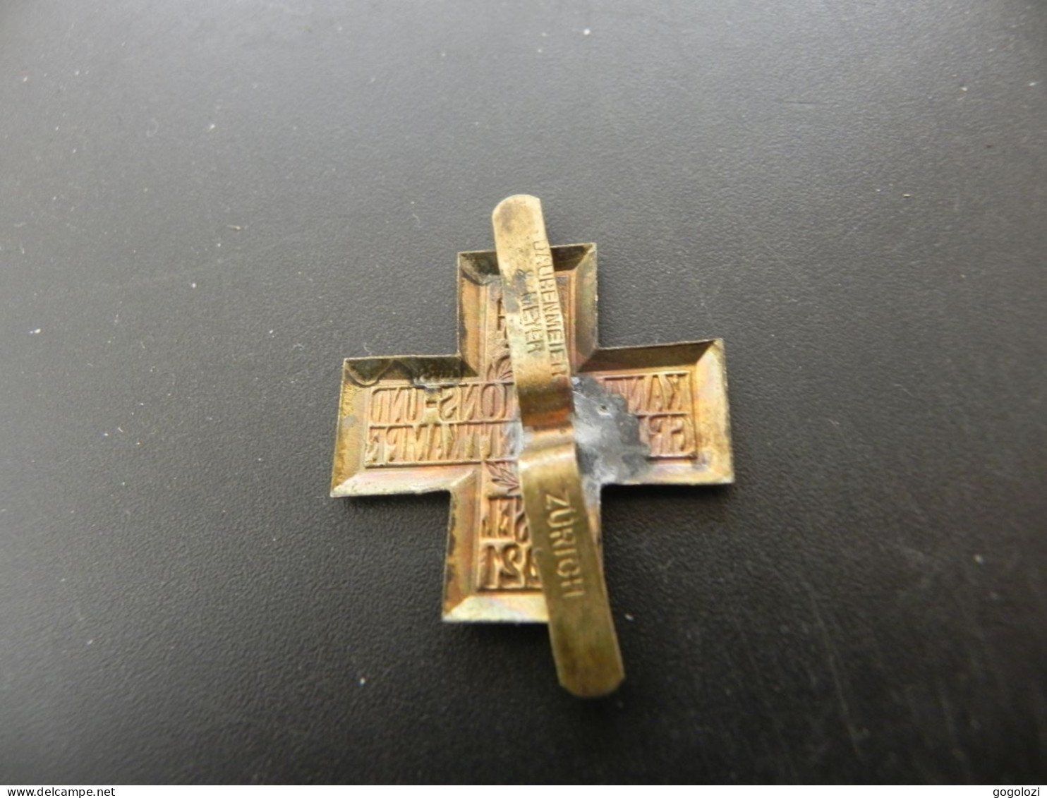 Spille & Fermagli: Turnkreuz Turnfest Basel 1921 – Usato da Biel/Bienne venduto da Gogolozi 1