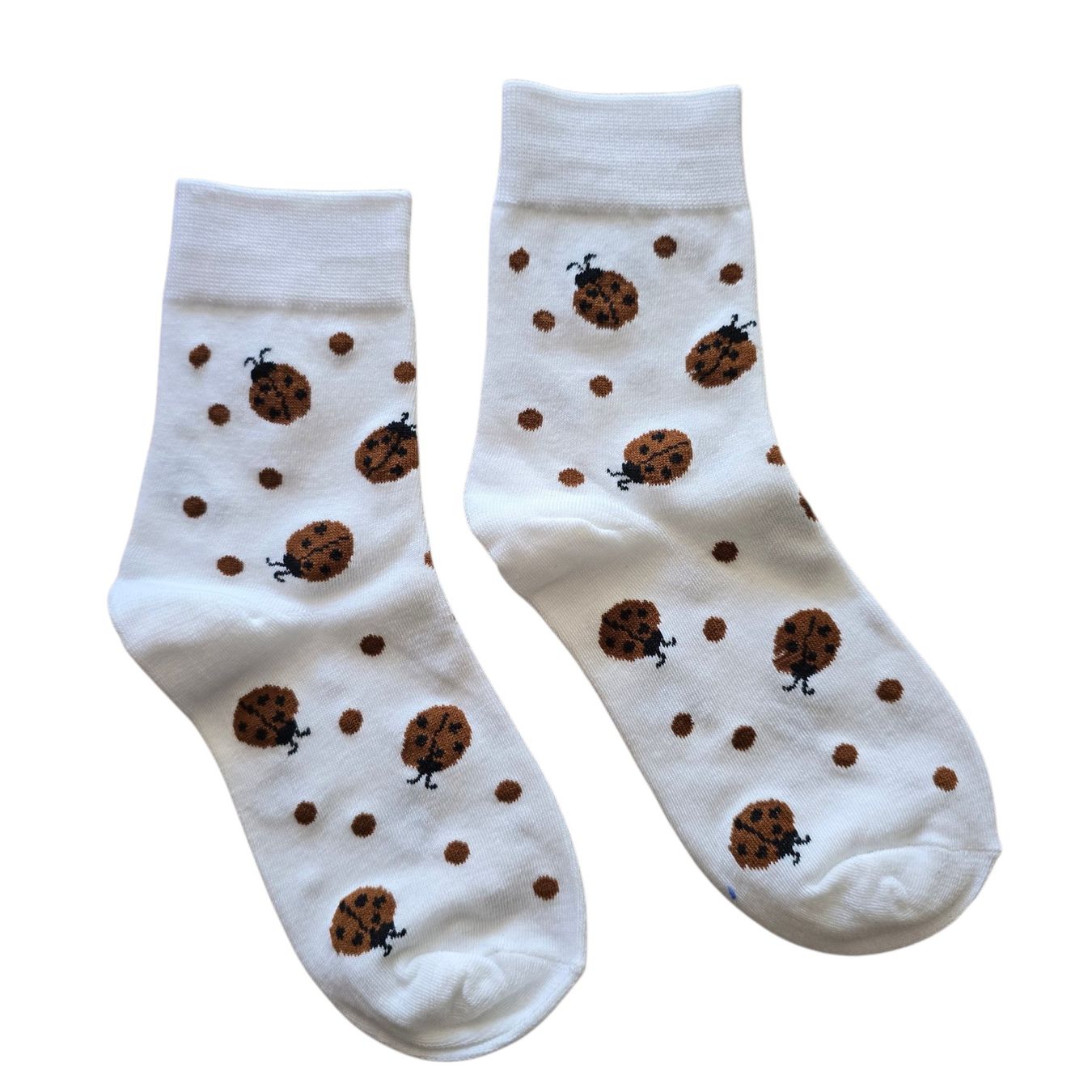 Calze: Socken Marienkäfer / Glücksbringer / Punkte – Nuovo e nell'imballaggio originale da Zürich venduto da amysmith