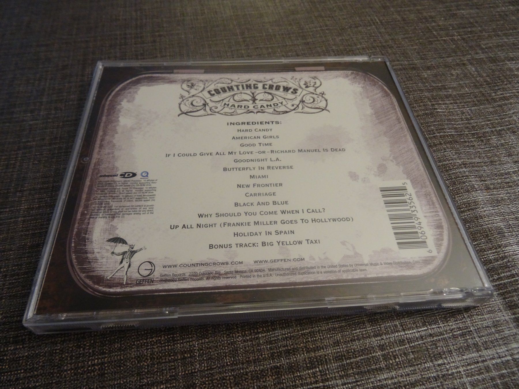 CD: Counting Crows - Hard Candy CD – Usato da Olten venduto da Disc-Ausverkauf 1