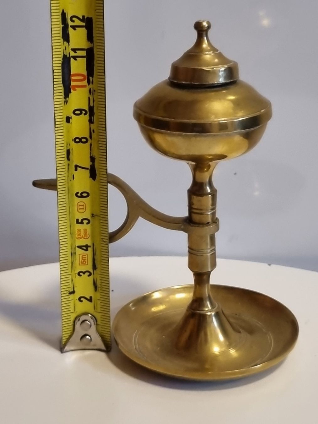 Lampen: Antike Messing Öllampe Studentenlampe Jugendstil – Gebraucht aus Scharnachtal von devin03 3
