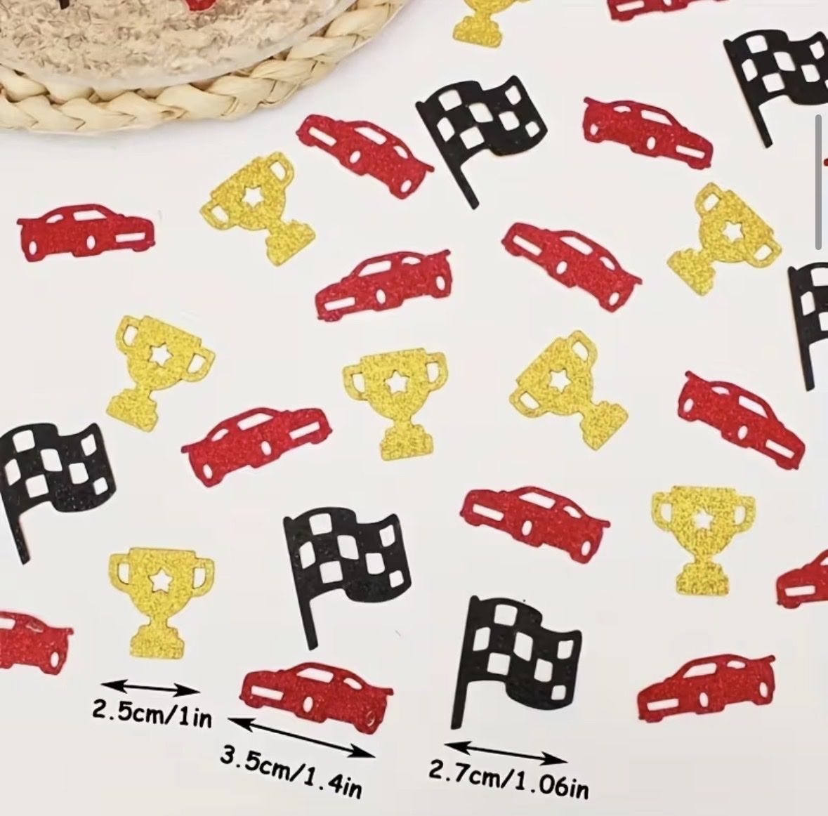 Tutte le decorazioni: Car racing theme party pack, all inclusive – Nuovo e nell'imballaggio originale da Schlieren venduto da sch_7wfd 7