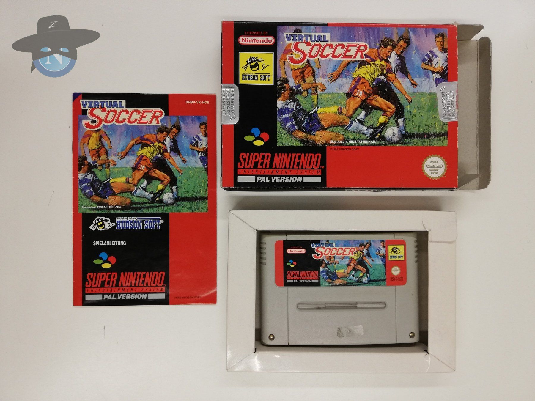 Nintendo Giochi: Virtual Soccer / Super Nintendo SNES – Usato da St. Gallen venduto da zorro_dc 6