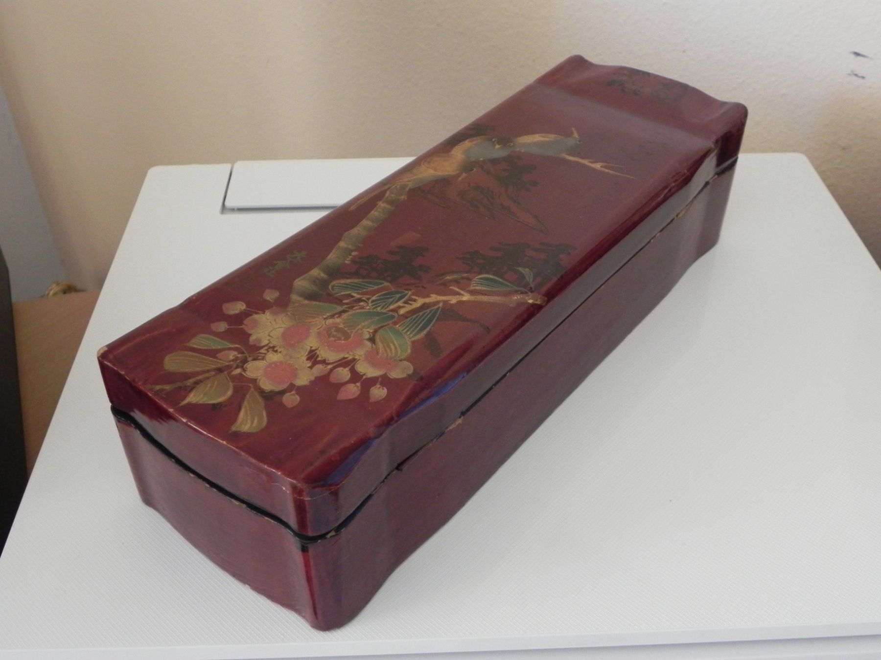 Barattoli: Alte Schachtel "Chocolat Lucerna" / Lackschatulle? – Usato da Minusio venduto da Lory64 3
