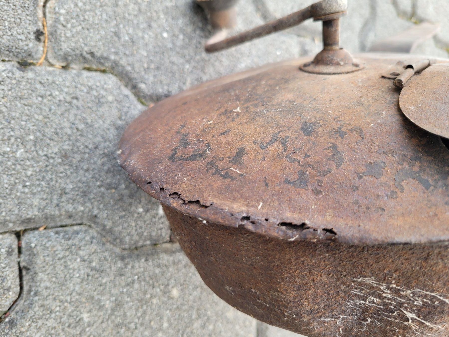 Pentole: Très ancienne casserole à torréfier – Difettoso da Bevaix venduto da pac_7gyt 3