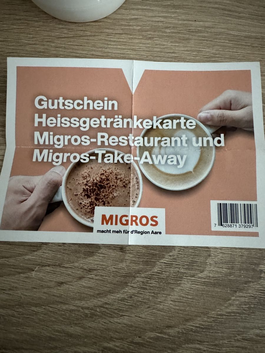 Gutscheine: Gutschein migros – Neu und originalverpackt aus Moosseedorf von gunman82 1