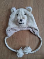 Eisbär Mütze Baby /Kleinkind 100% Wolle NEU