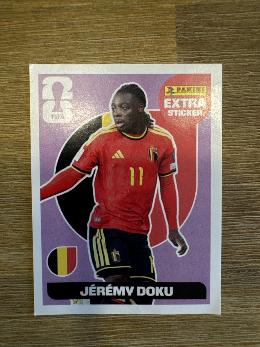 Panini Sammelbilder & Trading cards: Panini Extra Sticker Jérémy Doku  – Neu (gemäss Beschreibung) aus Oberhasli von Der_Mario