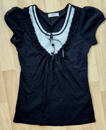 Lolita-Blusen Top-Gothic-S