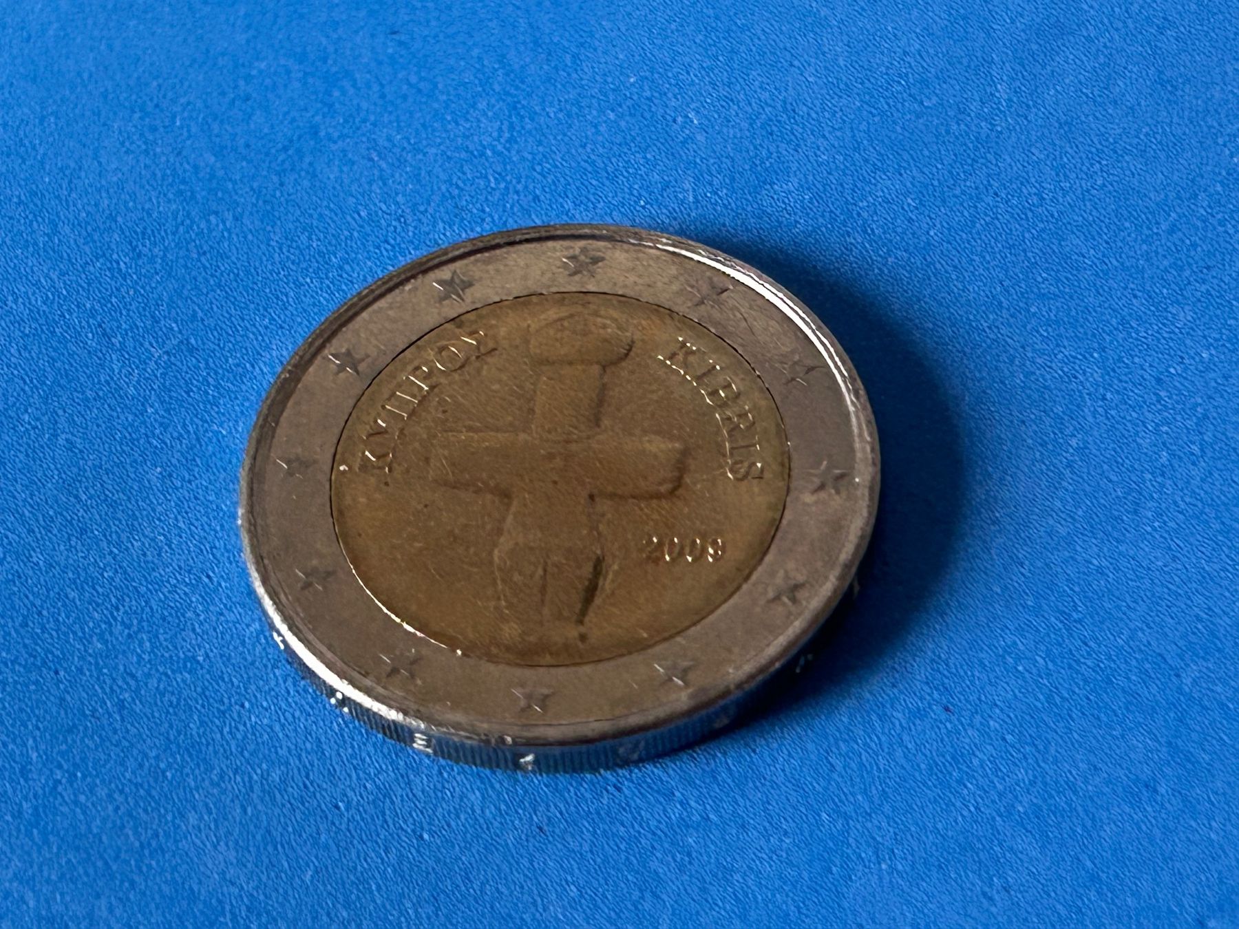 Tutti le monete: Cyprus - 2 Euros 2009 Circulating – Usato da Corcelles NE venduto da AJKader 2