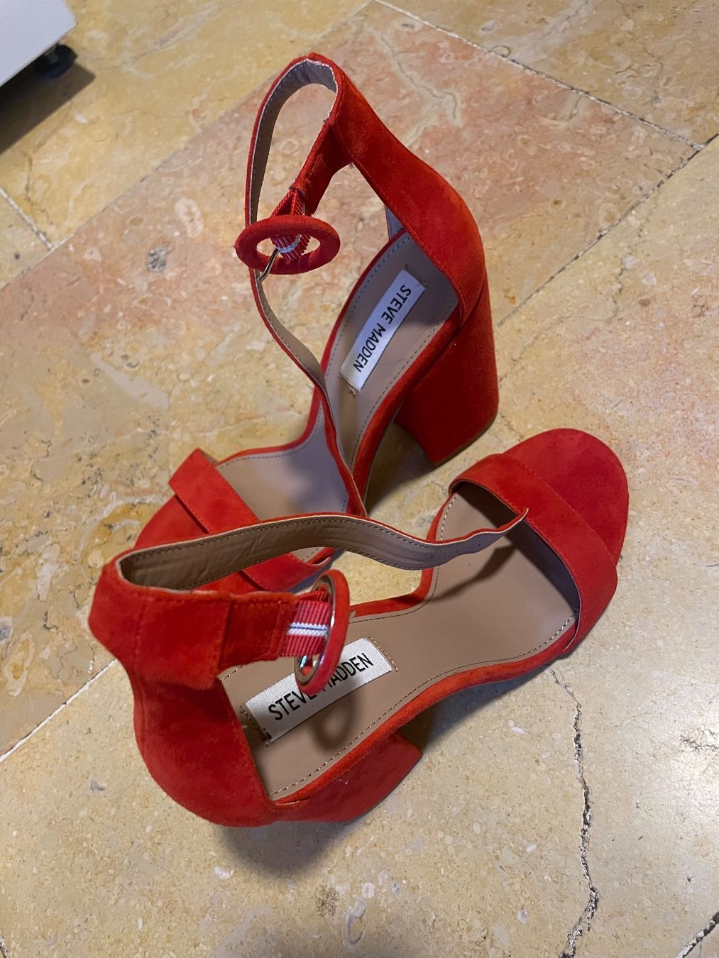 Steve Madden Scarpe da donna: Rote Steve Madden Sandaletten Gr. 38 – Usato da Zürich venduto da Chr_81 3