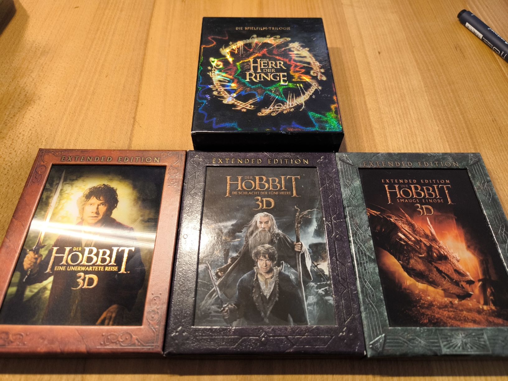 Tous les DVDs: Herr Der Ringe & Der Hobbit Bundle Blu-Ray – D'occasion à Dürnten par Nexomynon