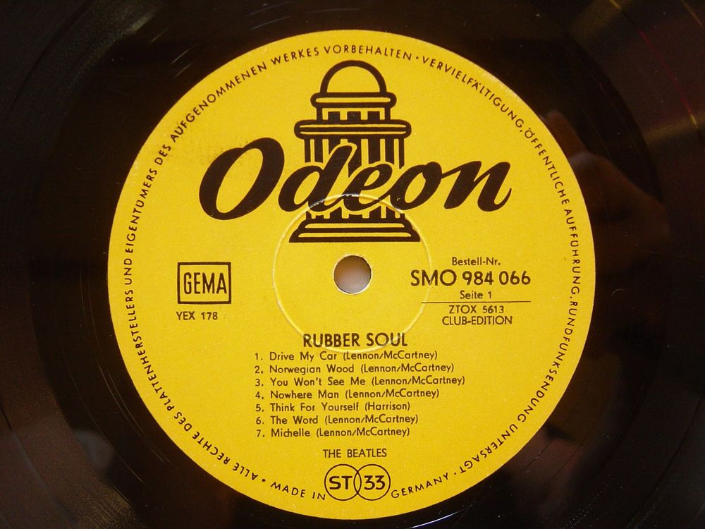 Beatles Rubber Soul CLUB EDITION Kaufen auf Ricardo