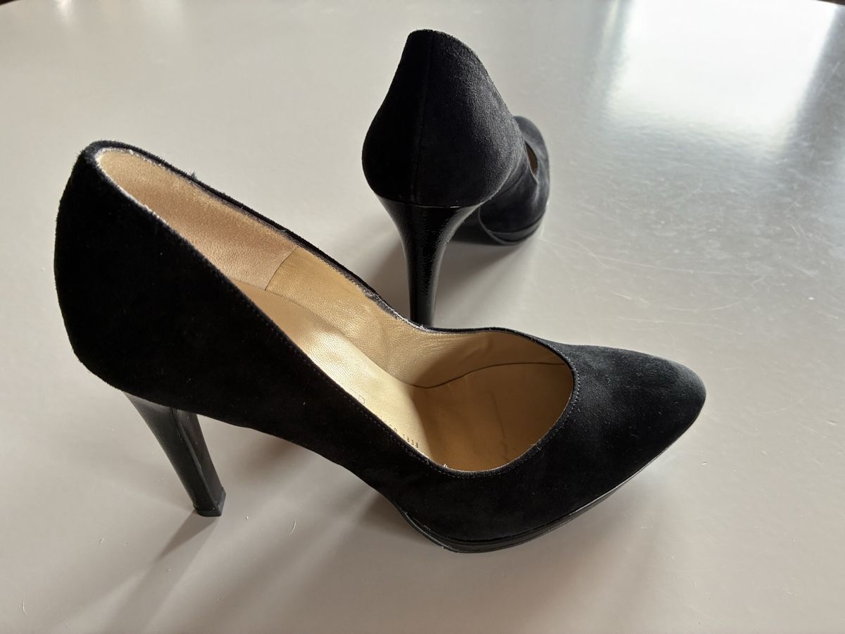 Kaiser Scarpe da donna: Peter Kaiser Echtleder Pumps, Schwarz, Grösse 38 – Nuovo (secondo la descrizione) da Bibern SO venduto da goldenblue 1