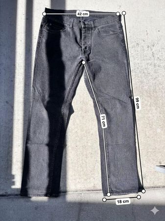 Acne Studios Jeans  Modell "Roc Used Cash"