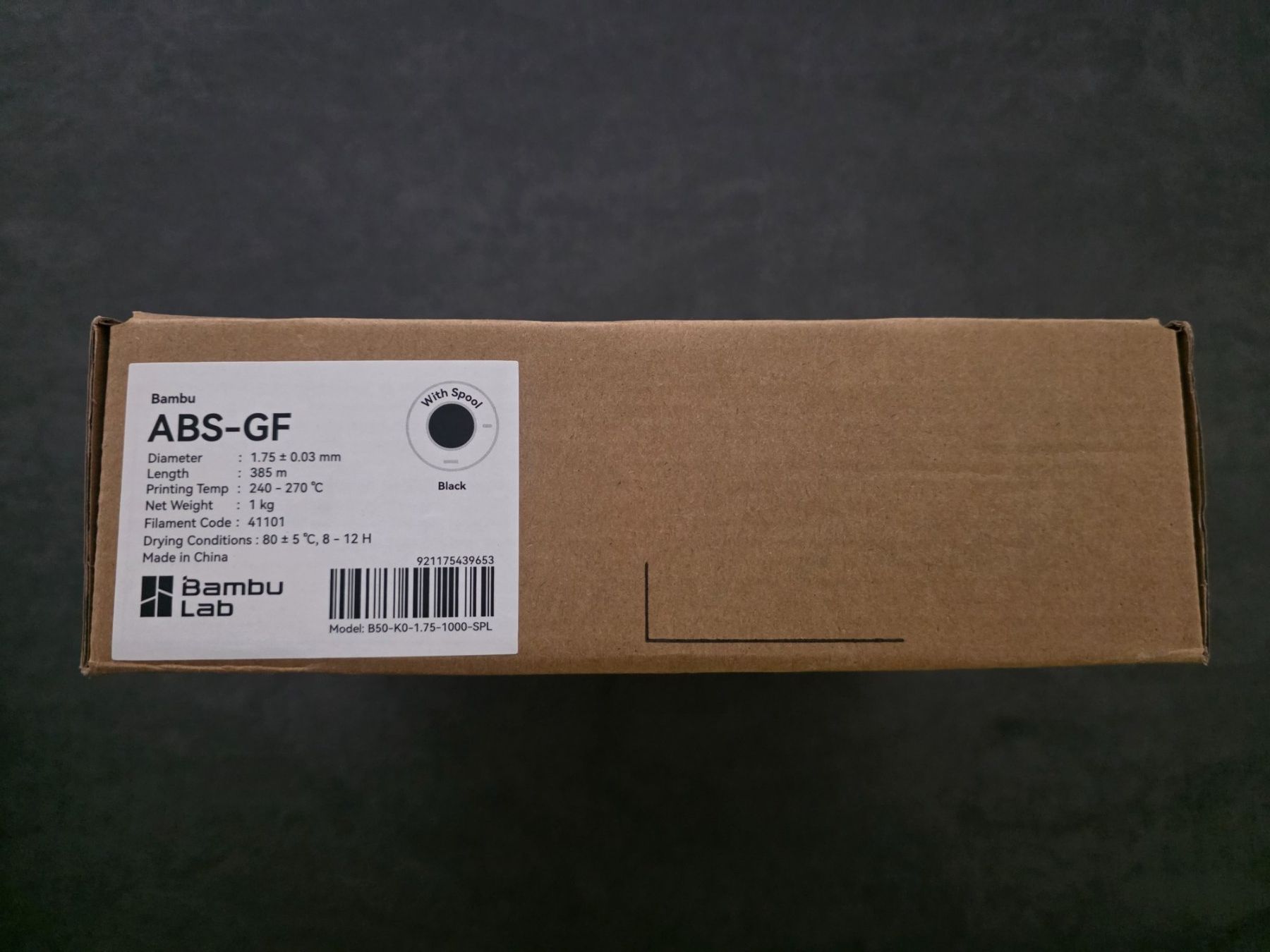 Bambu Lab Imprimante 3D: Bambulab ABS GF Filament – Neuf avec emballage d'origine à Dübendorf par 3dprint.zh