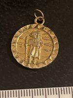 Pendentif vintage - Saint Christophe voyageur