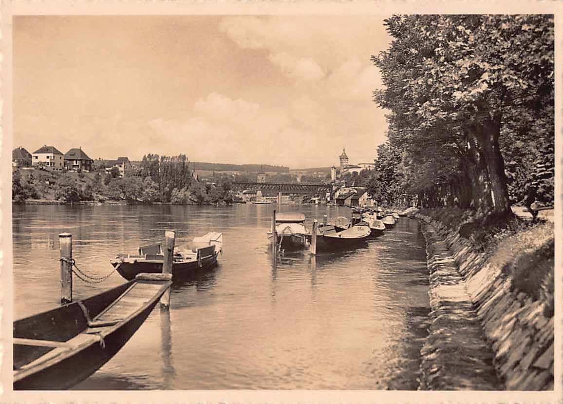 Cartoline postali: 3x GRUSS aus SCHAFFHAUSEN - 1934 – Usato da Winterthur venduto da SchatzchischtliWinti 4