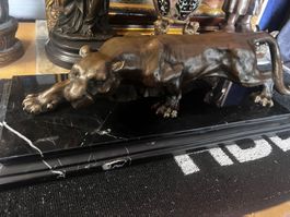 Imponente Panther Bronze Figur 8.5Kg.Top