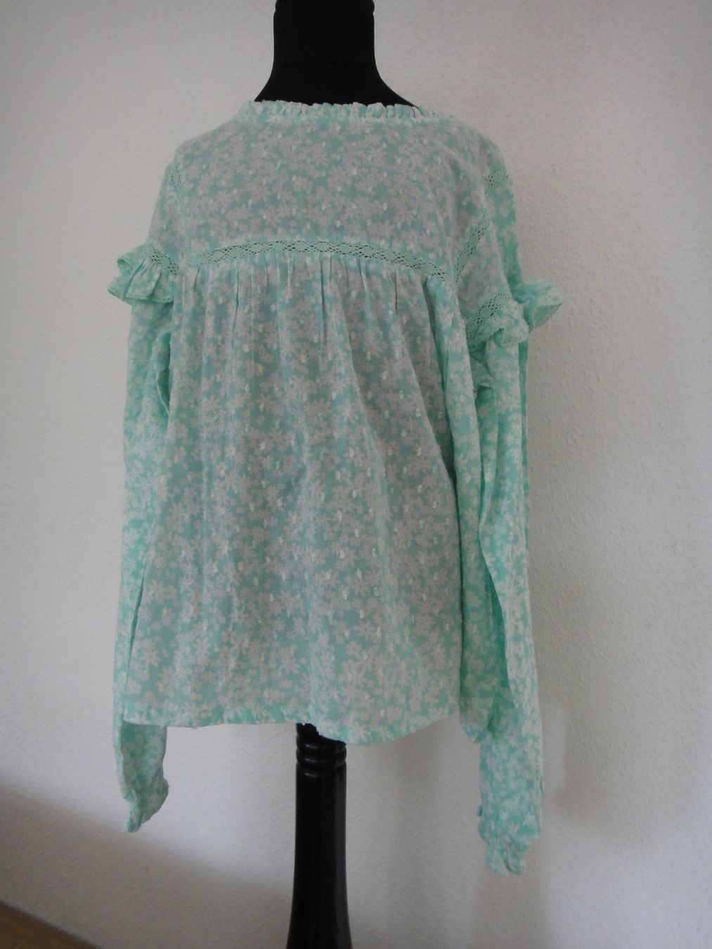 Camicette, T-shirt & Top: Sommerbluse, mintfarben, Gr. 14 Jahre Baumwolle – Nuovo (secondo la descrizione) da Winterthur venduto da LemonTree5