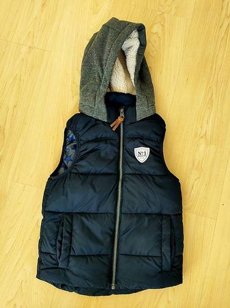 Jungen Gilet / Weste blau H&M Gr 122/128 neuwertig!