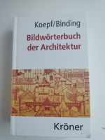 Buch: Bildwörterbuch der Architektur - Koepf & Binding
