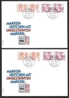5 FDC Serie 595H5-598H5 11 Werte aus Markenheft ET 5.1.1979