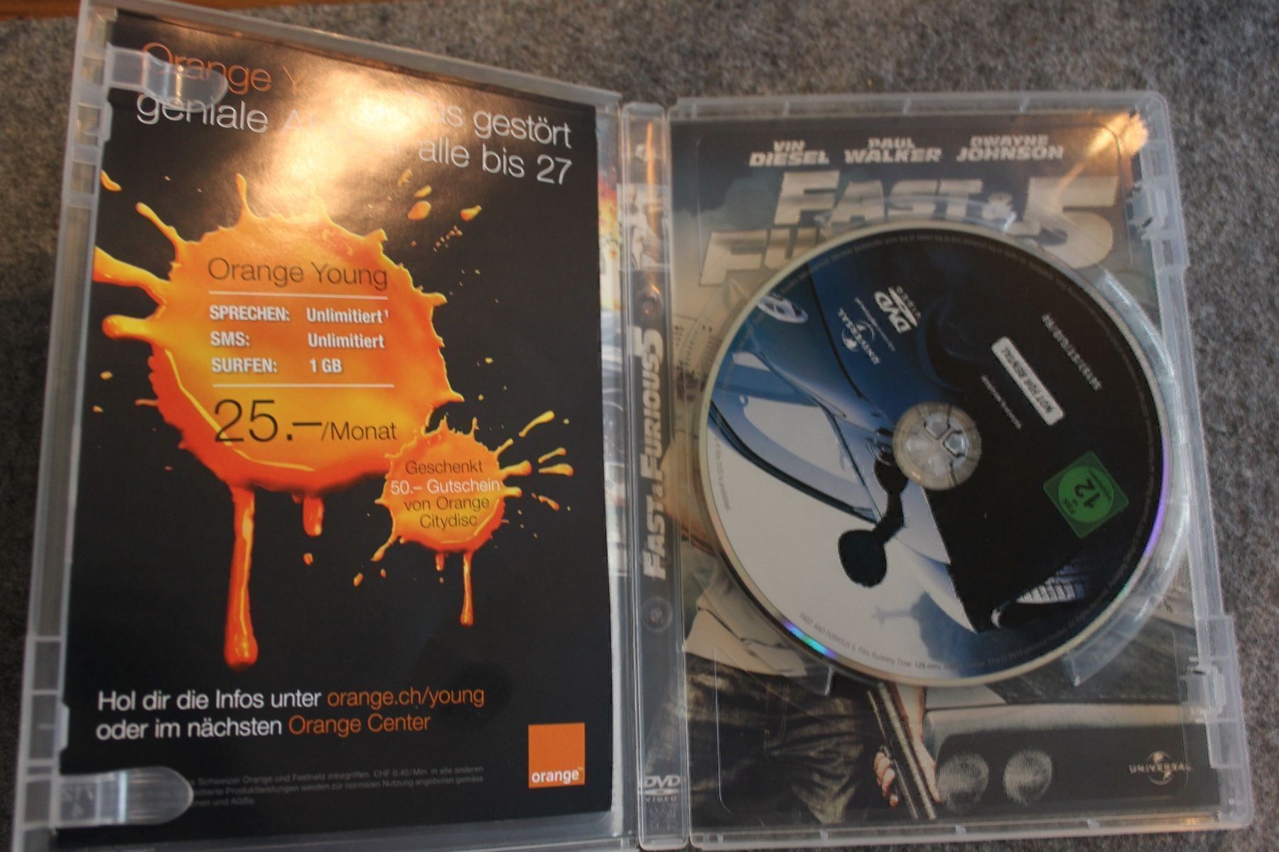 Tutti i DVDs: Fast & Furious Five DVD(93) – Usato da Geroldswil venduto da Schlumpfine1973 1