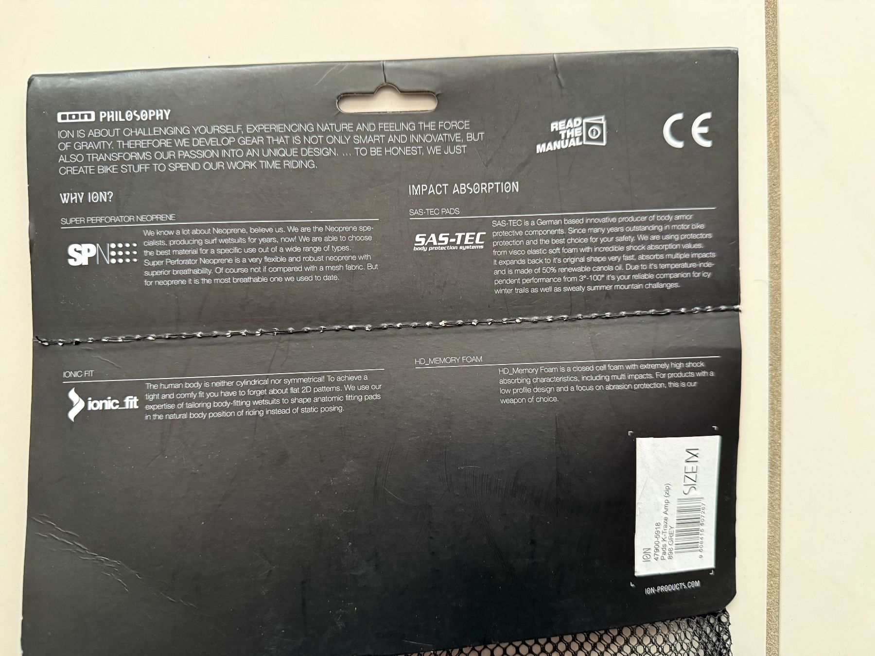 3M Protezioni & Imbottiture: Neue Knieschoner Ion Gr.M – Nuovo e nell'imballaggio originale da Biel-Benken BL venduto da Sahra1 3