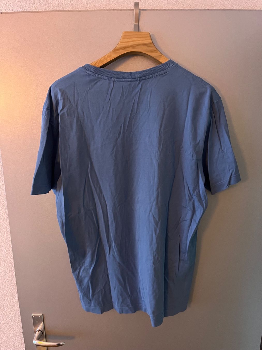Lacoste T-shirt: Lacoste T-Shirt Blau – Usato da Bern venduto da leokislig 1