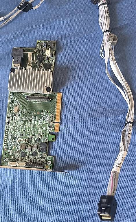Server: lsi sas controller + SAS-Kabel 4× SATA – Gebraucht aus Basel von guanga