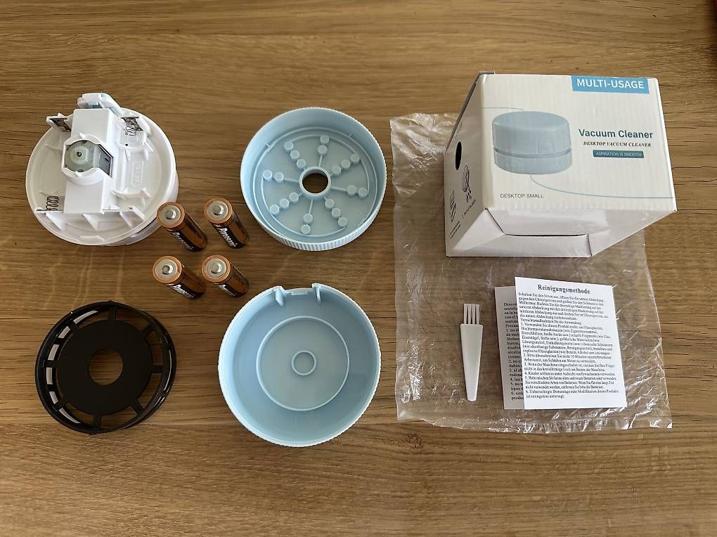 Aspirapolveri & Accessori: Tischsauger inkl. 4 AA-Akalibatterien – Nuovo e nell'imballaggio originale da Baar venduto da bruderm01 3