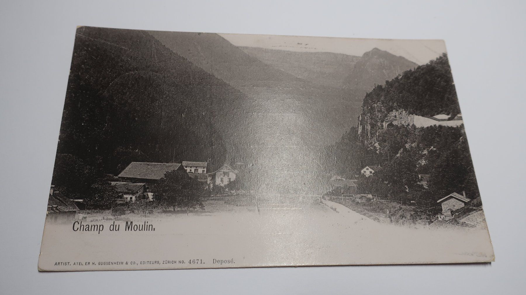 Cartes postales: Champ du Moulin  1901 – D'occasion à Cormoret par Pascalll2001 1