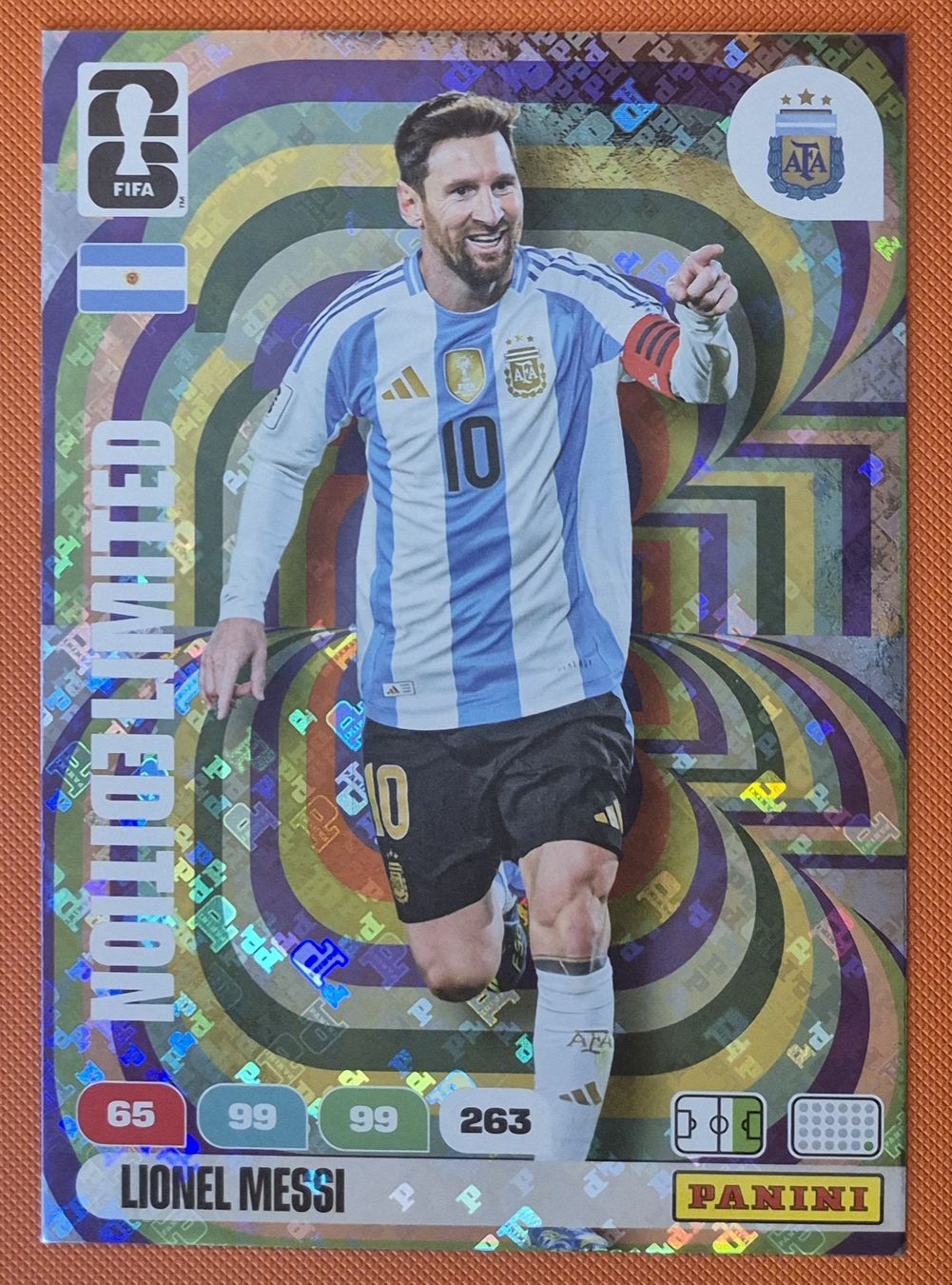 Panini Carte collezionabili: Carte LIONEL MESSI PANINI LIMITED EDITION – Nuovo (secondo la descrizione) da Belfaux venduto da Kikbog