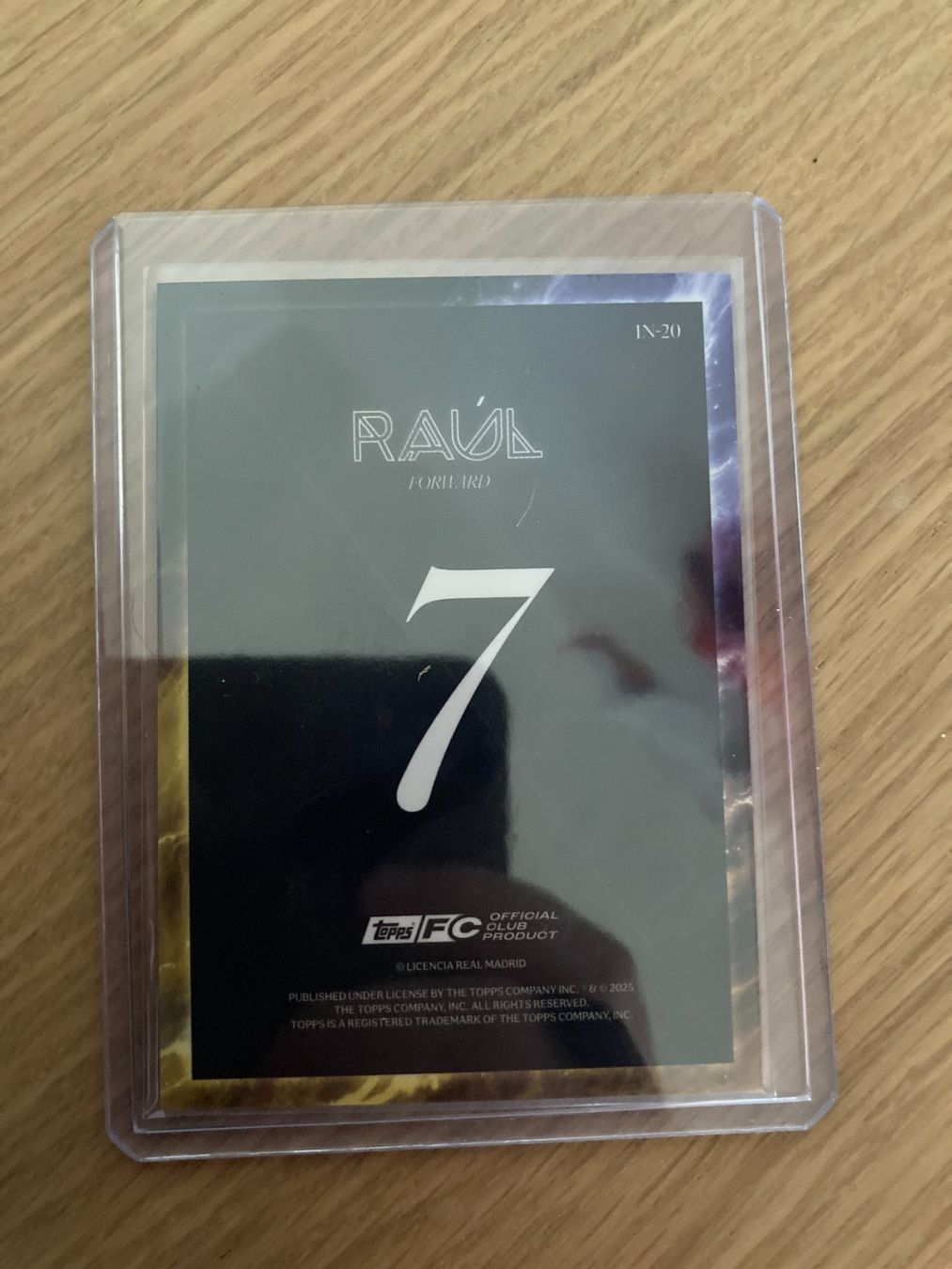 Topps Cartes à collectionner: Topps Los Blancos 2025-26 -  Raul /5 – D'occasion à La Tour-de-Peilz par Tyalos_Cards 1