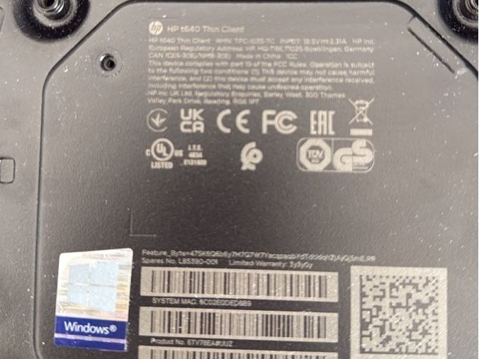 Hewlett Packard PCs: HP t640 Thin Client / Mini PC – Gebraucht aus Flawil von DJackee 2
