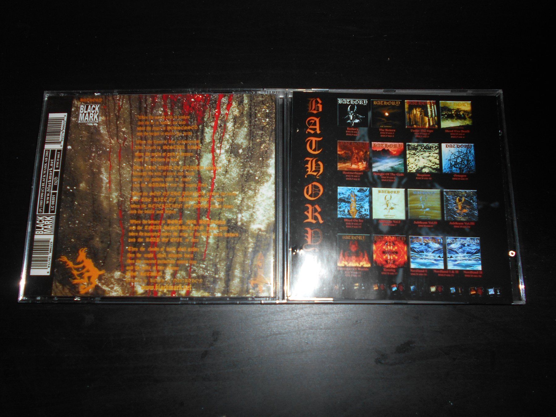 CD: Bathory – The Return...... / 1985 ( 1990 ) – Usato da Aarberg venduto da witchhunter01 1