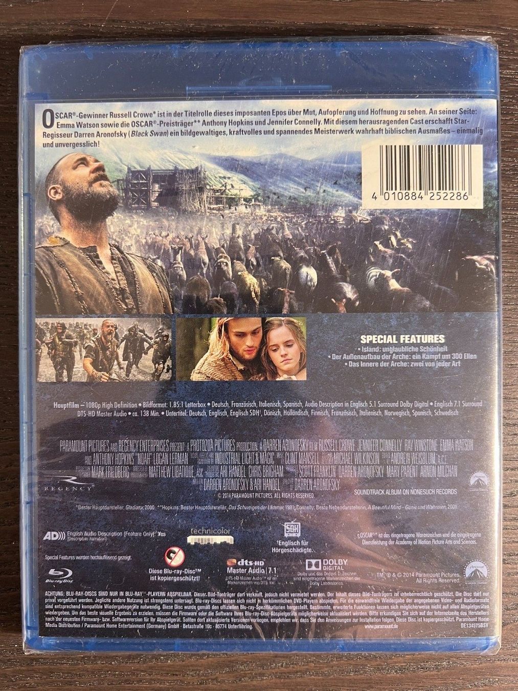 Tous les DVDs: Noah  (Russell Crowe) – Neuf avec emballage d'origine à Zürich par Blu-ray_ZH 1