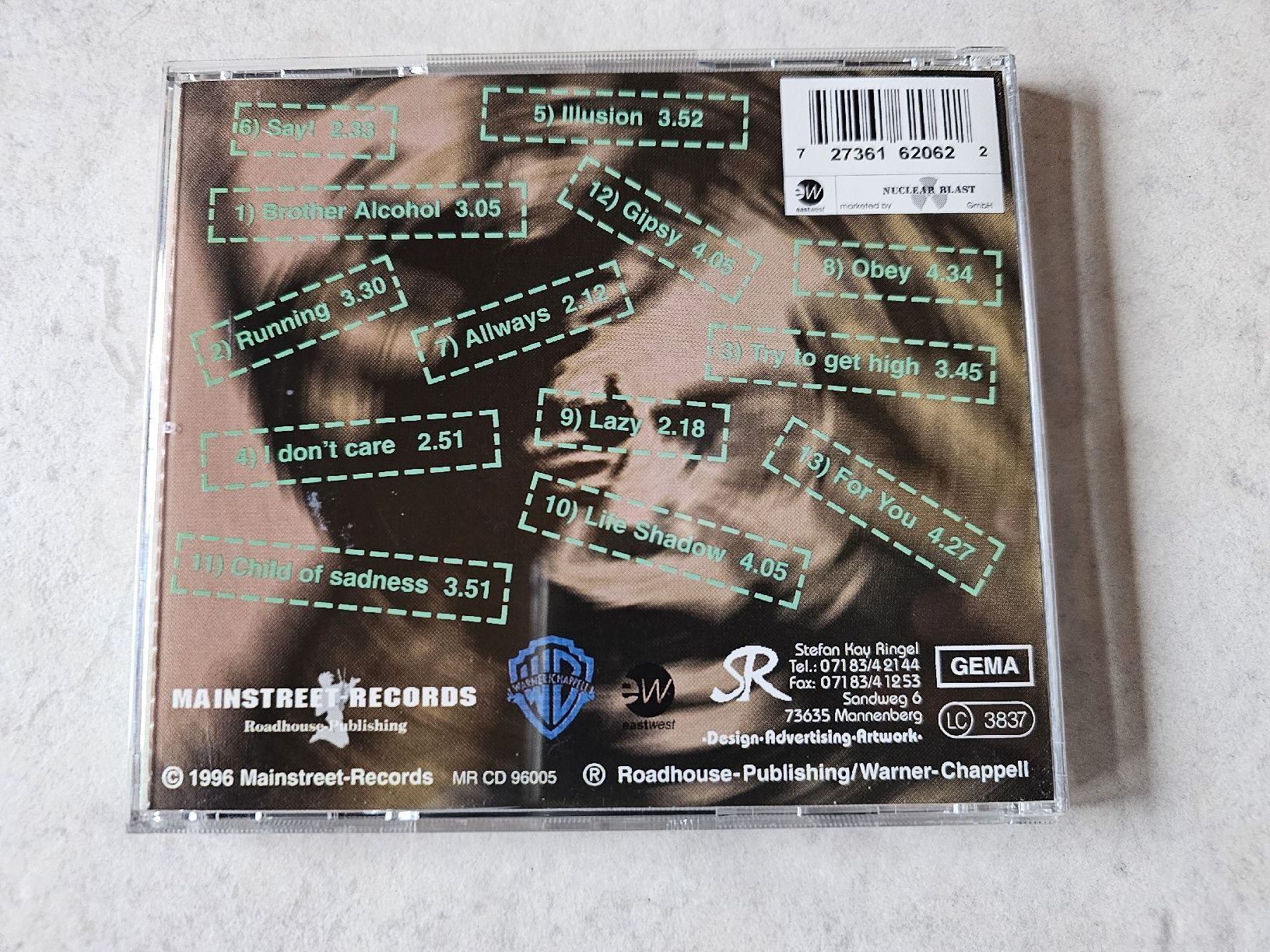 CD: Sonny Lone Pine  -  The End  /  (Soft Rock) – Usato da Schneisingen venduto da backstore24 1