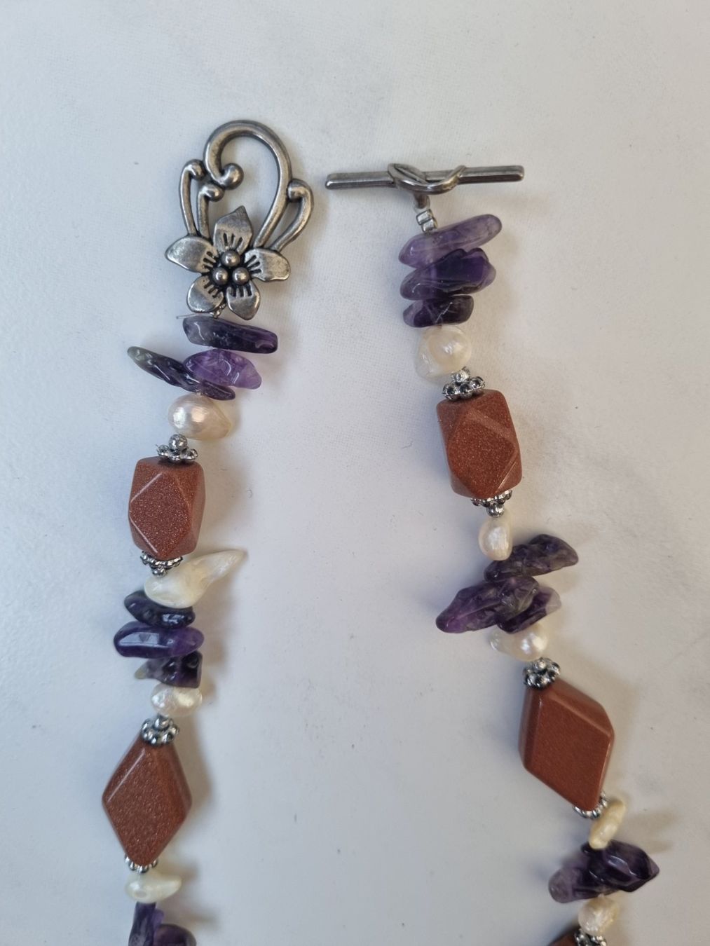 Ketten: Wunderschöne Edelsteinkette Vintage – Neu (gemäss Beschreibung) aus Nottwil von Janny77 2